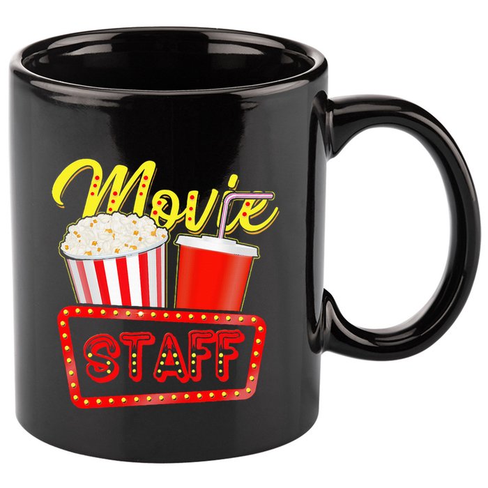 Movie Staff Party Night Behind The Scenes Awesomeness 11oz C Handle Ceramic Mug