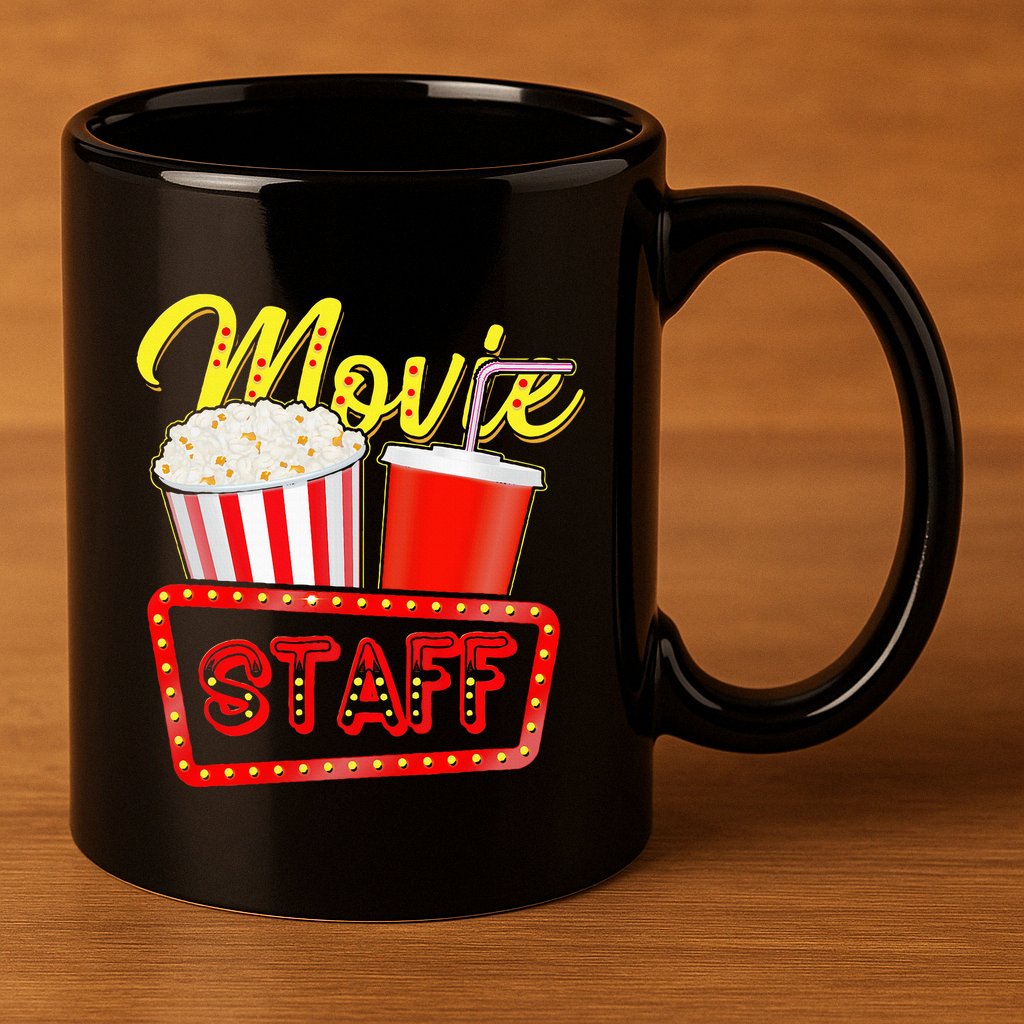Movie Staff Party Night Behind The Scenes Awesomeness 11oz C Handle Ceramic Mug