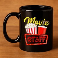 Movie Staff Party Night Behind The Scenes Awesomeness 11oz C Handle Ceramic Mug
