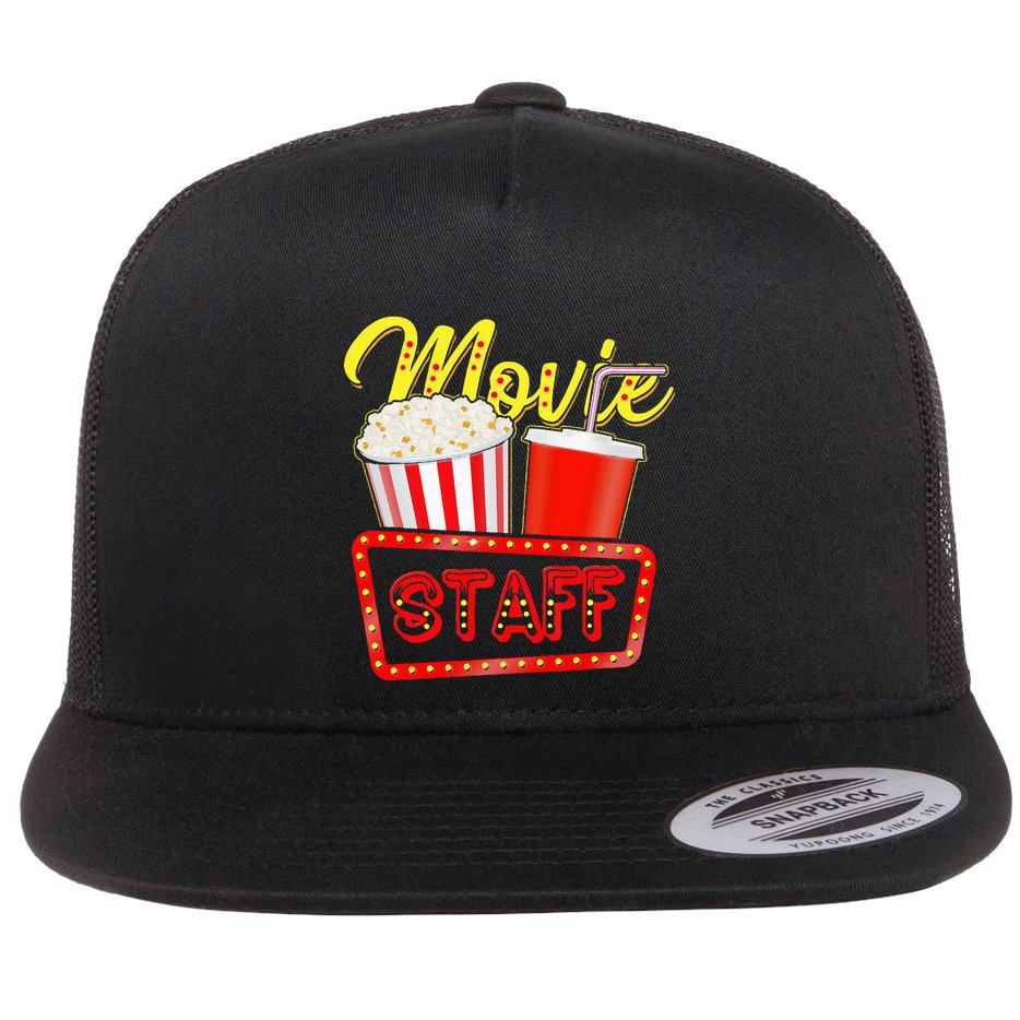 Movie Staff Party Night Behind The Scenes Awesomeness Flat Bill Trucker Hat