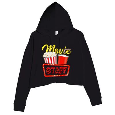 Movie Staff Party Night Behind The Scenes Awesomeness Crop Fleece Hoodie