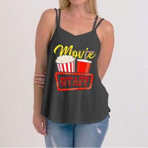 Movie Staff Party Night Behind The Scenes Awesomeness Women's Strappy Tank