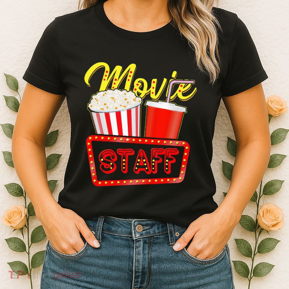 Movie Staff Party Night Behind The Scenes Awesomeness Womens T-Shirt