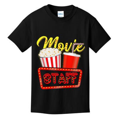 Movie Staff Party Night Behind The Scenes Awesomeness Kids T-Shirt