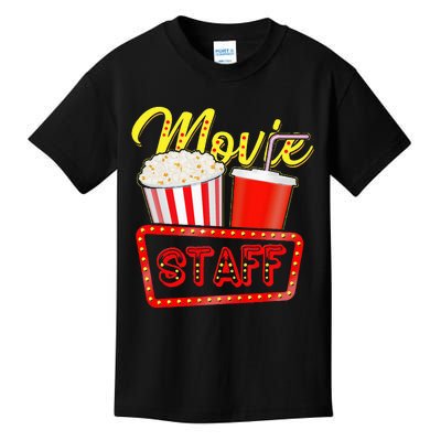 Movie Staff Party Night Behind The Scenes Awesomeness Kids T-Shirt