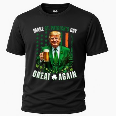 Make St Patricks Day Great Again Trump Shamrock Irish Funny Cute Gift Performance Shirt