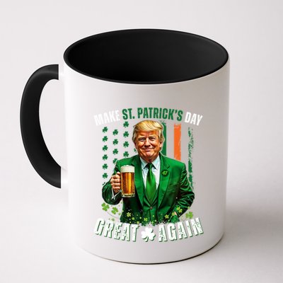 Make St Patricks Day Great Again Trump Shamrock Irish Funny Cute Gift Mug