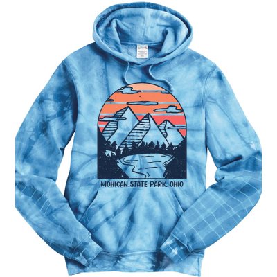 Mohican State Park Ohio Outdoors Camping Hiking Tie Dye Hoodie