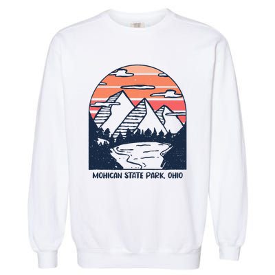 Mohican State Park Ohio Outdoors Camping Hiking Garment-Dyed Sweatshirt