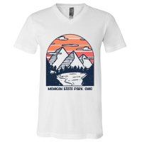 Mohican State Park Ohio Outdoors Camping Hiking V-Neck T-Shirt