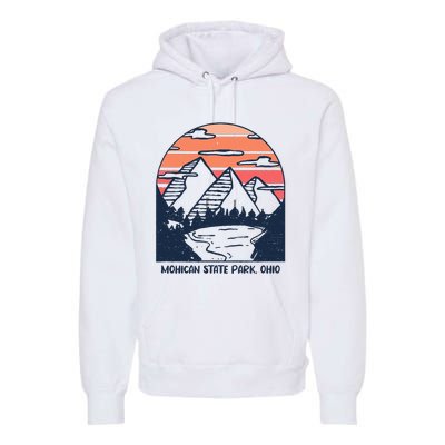 Mohican State Park Ohio Outdoors Camping Hiking Premium Hoodie