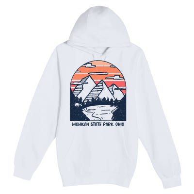 Mohican State Park Ohio Outdoors Camping Hiking Premium Pullover Hoodie