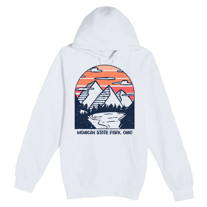 Mohican State Park Ohio Outdoors Camping Hiking Premium Pullover Hoodie