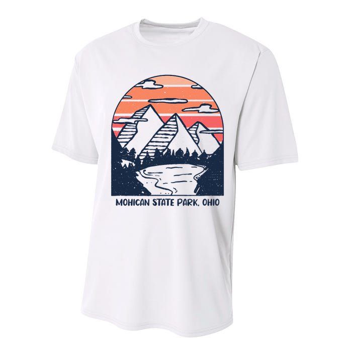 Mohican State Park Ohio Outdoors Camping Hiking Performance Sprint T-Shirt