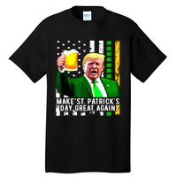 Make St Patricks Day Great Again Funny Trump Tall T-Shirt