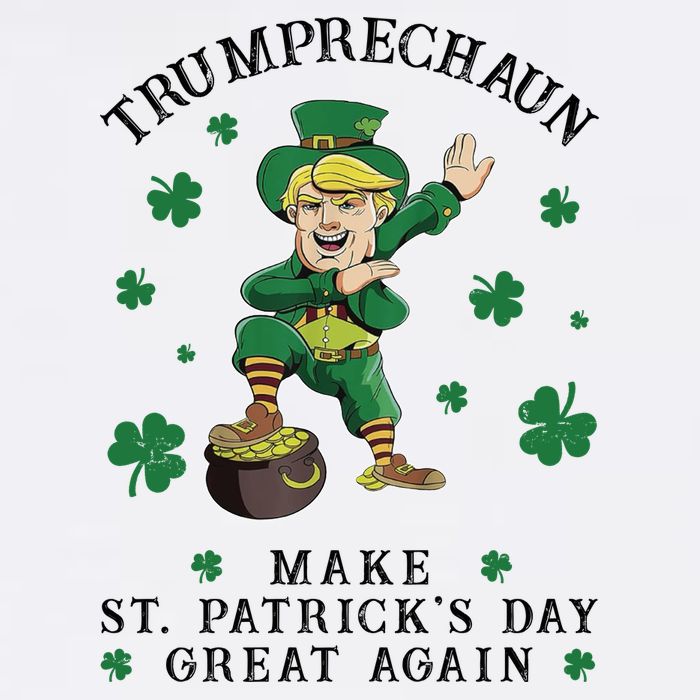 Make St Patricks Day Great Again Trump Leprechaun Cooling Performance Crew T-Shirt