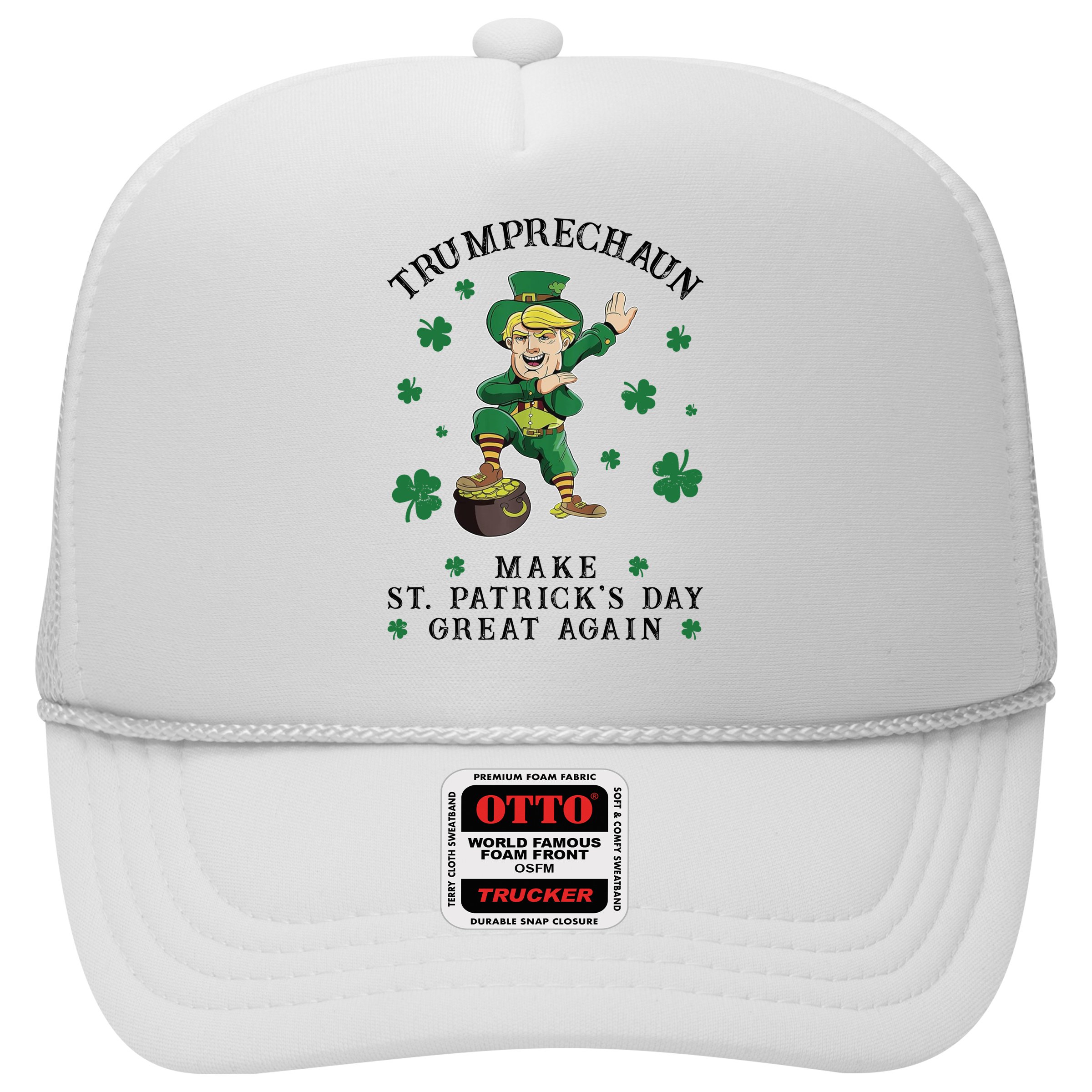 Make St Patricks Day Great Again Trump Leprechaun Hat