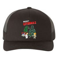 Merry Sithmas Princess Leia Luke Christmas Yupoong Adult 5-Panel Trucker Hat