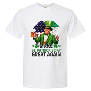 Make St Patricks Day Great Again Funny Trump Garment-Dyed Heavyweight T-Shirt