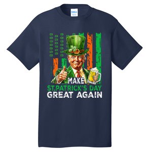 Make St Patricks Day Great Again Funny Trump Tall T-Shirt