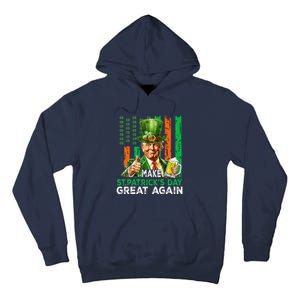 Make St Patricks Day Great Again Funny Trump Tall Hoodie