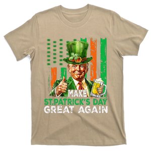 Make St Patricks Day Great Again Funny Trump T-Shirt