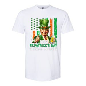 Make St Patricks Day Great Again Funny Trump Softstyle CVC T-Shirt