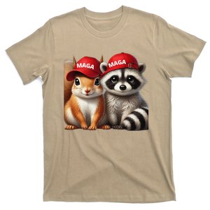 Maga Star Peanut The Squirrel & Fred The Raccoon T-Shirt