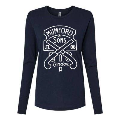 Mumford & Sons Pistols Womens Cotton Relaxed Long Sleeve T-Shirt