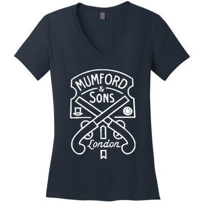 Mumford & Sons Pistols Women's V-Neck T-Shirt