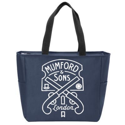 Mumford & Sons Pistols Zip Tote Bag