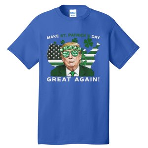 Make St Patricks Day Great Again Trump Tall T-Shirt