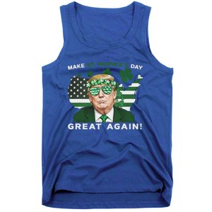 Make St Patricks Day Great Again Trump Tank Top