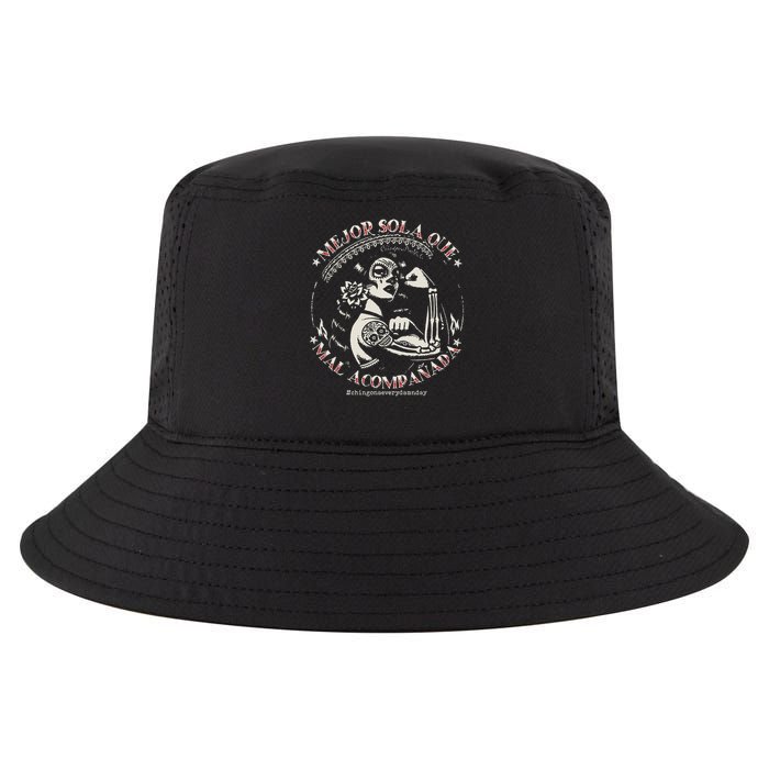Mejor Sola Que Mal Acompañada Cool Comfort Performance Bucket Hat