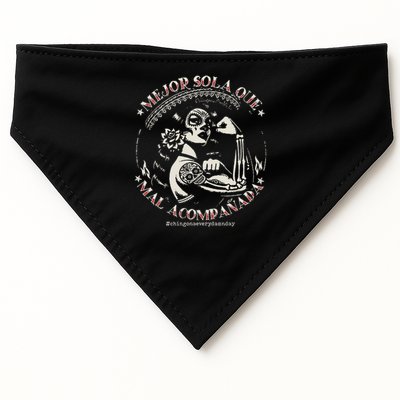 Mejor Sola Que Mal Acompañada USA-Made Doggie Bandana
