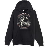 Mejor Sola Que Mal Acompañada Premium Pullover Hoodie
