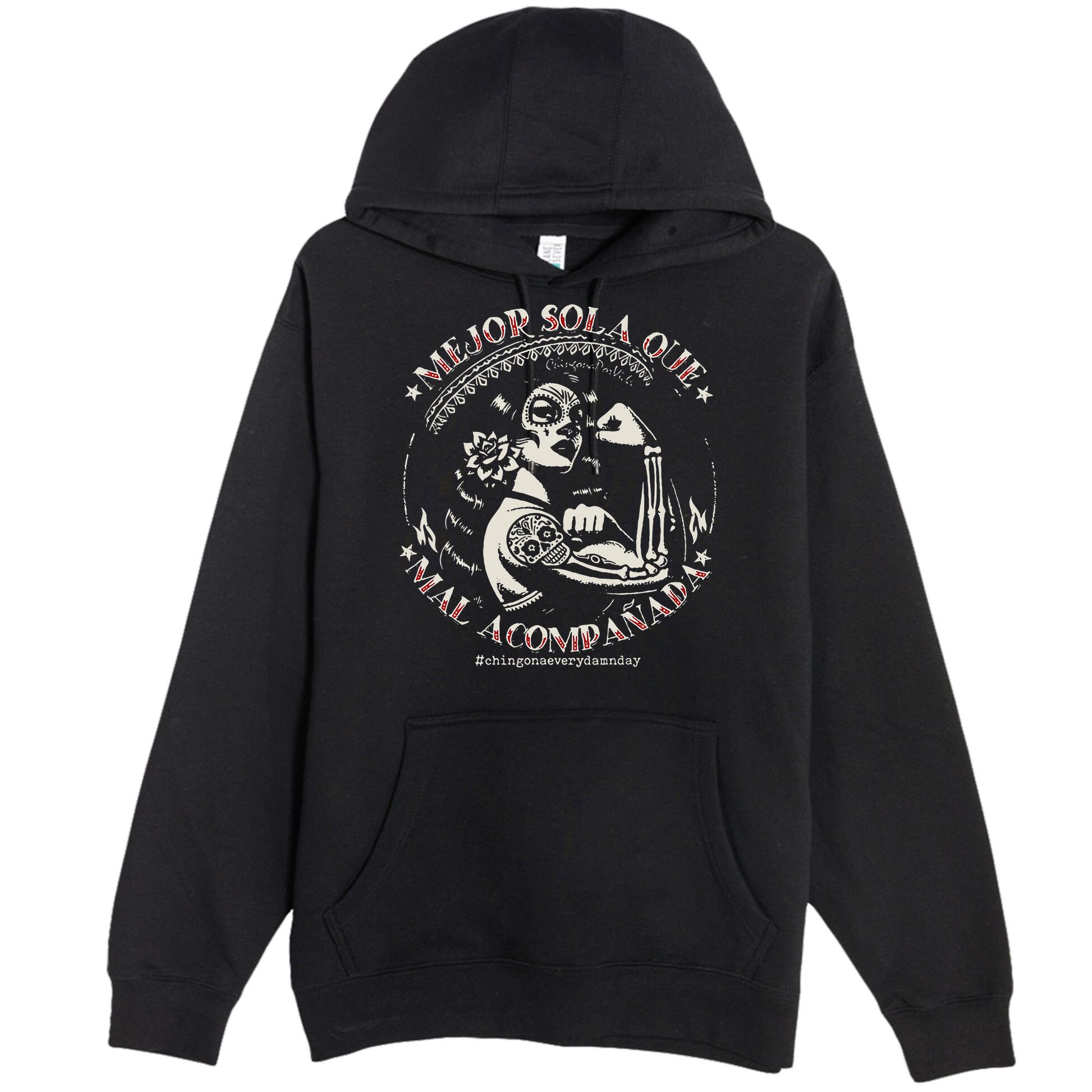 Mejor Sola Que Mal Acompañada Premium Pullover Hoodie