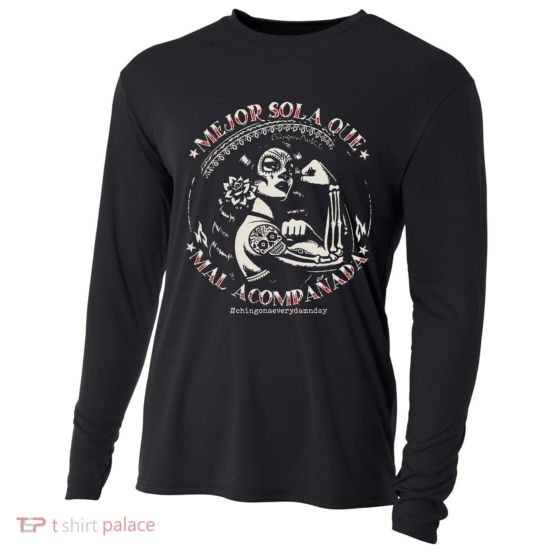 Mejor Sola Que Mal Acompañada Cooling Performance Long Sleeve Crew