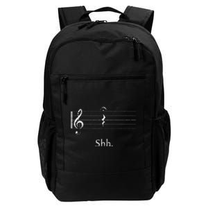 Music Shh Quarter Rest And Fermata Daily Commute Backpack