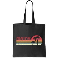 Maine Shirt. Retro Style ME, USA Tote Bag