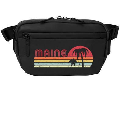 Maine Shirt. Retro Style ME, USA Crossbody Pack