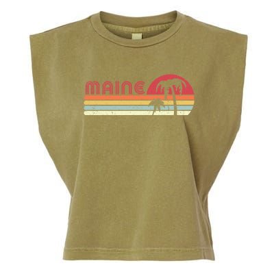 Maine Shirt. Retro Style ME, USA Garment-Dyed Women's Muscle Tee