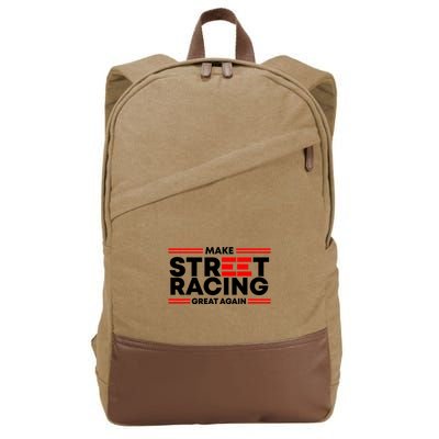 Make Street Racing Great Again Cotton Canvas Backpack