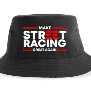 Make Street Racing Great Again Sustainable Bucket Hat