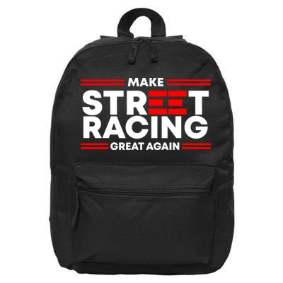 Make Street Racing Great Again 16 in Basic Backpack