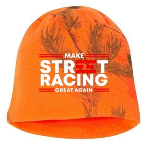 Make Street Racing Great Again Kati - Camo Knit Beanie