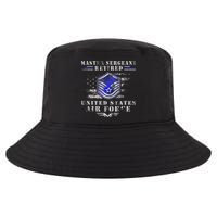 Master Sergeant Retired Military Retirement Cool Comfort Performance Bucket Hat