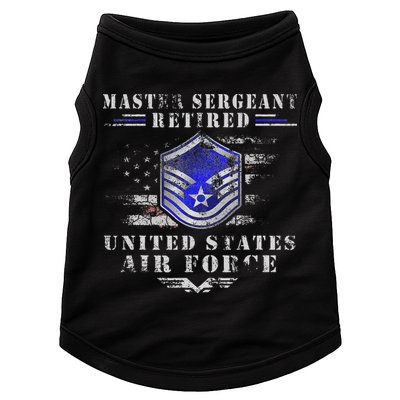 Master Sergeant Retired Military Retirement Doggie Tank