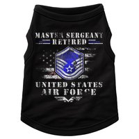 Master Sergeant Retired Military Retirement Doggie Tank