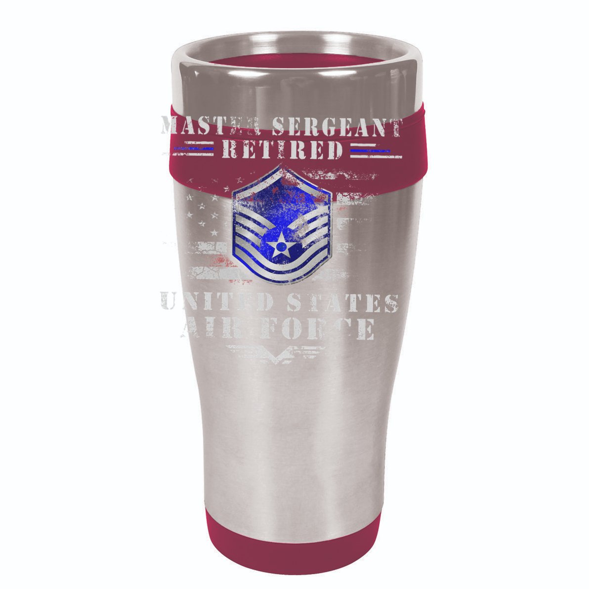 Master Sergeant Retired Military Retirement Cooling Performance Crew T-Shirt